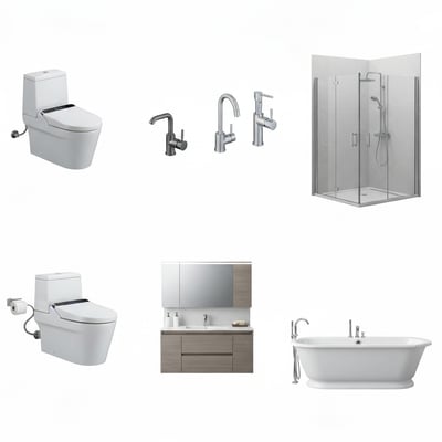 Model smart toilets — thermostatic technology ±0.5°C