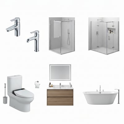 Model smart toilets — OEM to drawing, MOQ 50-100 sets