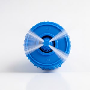 360° rotating sprinkler