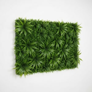 60×60 aluminum-frame artificial plant wall