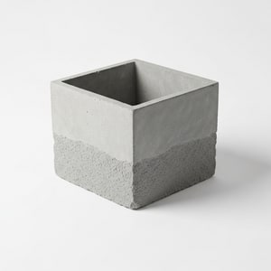 50×50cm square cement pot