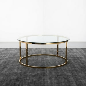Round coffee table