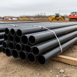 D32 rigid HDPE conduit, 4m