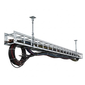 200×100 ladder cable tray, 3m