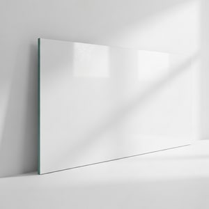 Tempered-glass wall panel