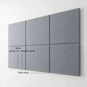 9mm polyester acoustic panel