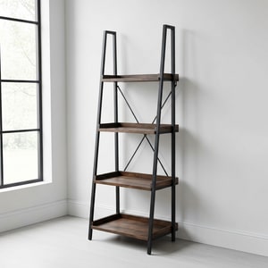 Trapezoid bookshelf