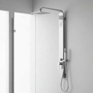 304 stainless steel hot/cold shower column