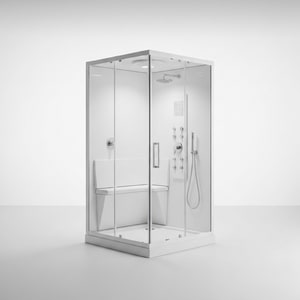 3-person steam shower room