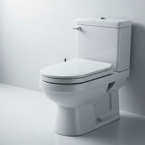 Two-piece toilet, 3/6L flush