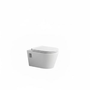 Wall-hung toilet with concealed cistern