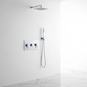 2-function concealed shower