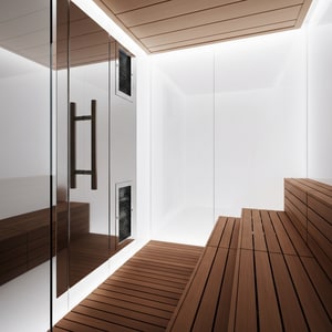 3-person steam shower room