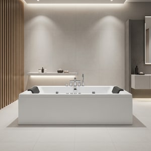 8-jet air-jet massage bathtub