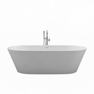 1.7m oval freestanding bathtub