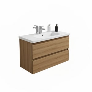 80cm moisture-resistant MDF vanity cabinet