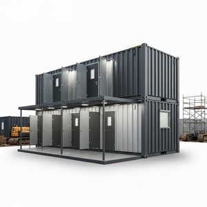 20ft bathroom container