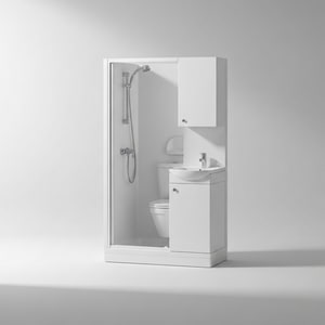 ABS integrated bathroom