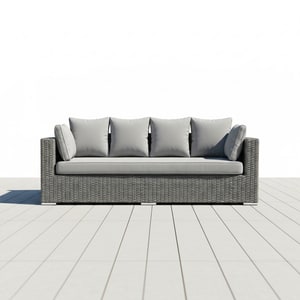 PE rattan outdoor sofa