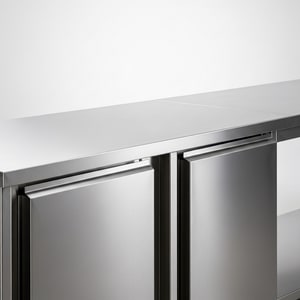 Commercial 304 stainless steel kitchen cabinet