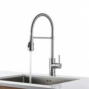 2-mode stainless steel pull-out faucet