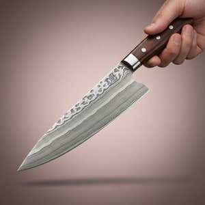 67-layer VG10 Damascus chef's knife