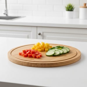 40cm antibacterial bamboo cutting board