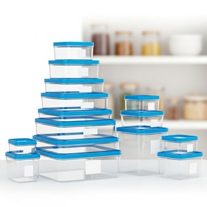 18-piece BPA-free food storage set