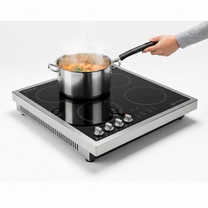 15kW commercial induction range