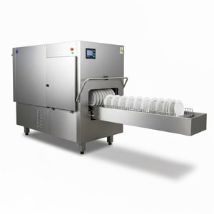 Conveyor dishwasher, 1000 plates/h