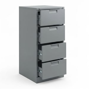 4-tier filing cabinet