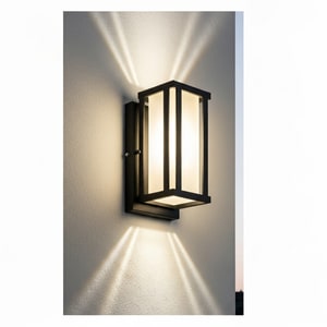 12W outdoor wall light