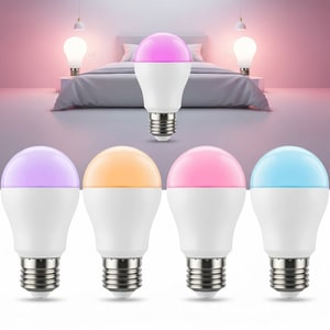 4-pack RGB Tuya app bulbs