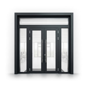 4-panel Xingfa aluminum door
