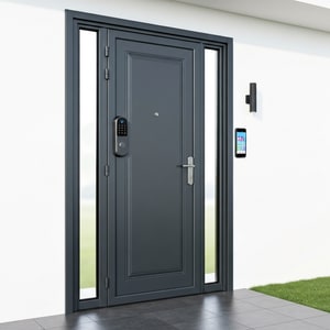 6-in-1 fingerprint smart door