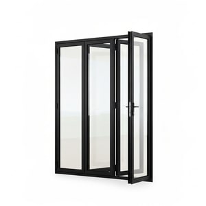4-leaf folding aluminum door