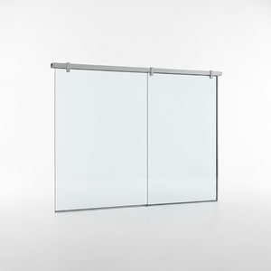 4m frameless large sliding aluminum door