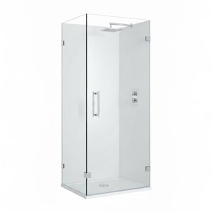 8mm bathroom glass door