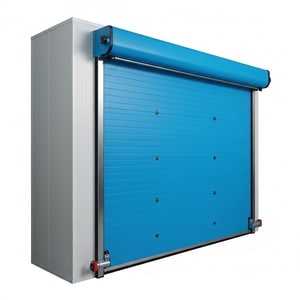 High-speed PVC cold-room door