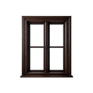 Classic natural-wood window