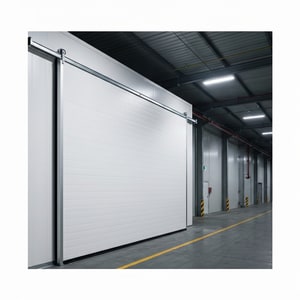 Insulated sliding cold-room door