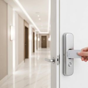 RFID hotel key-card lock