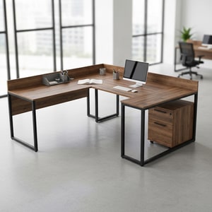 L-shape desk