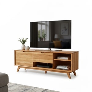 Oak TV cabinet