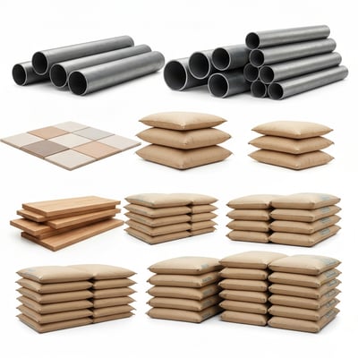 Model engineered wood flooring — 1.4-ton pallet packaging…