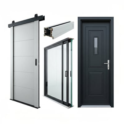 Set hinges — smooth dust-proof double-track slider, EPDM gasket