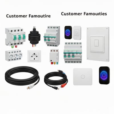 Model electrical meters — outdoor IP65 waterproof version