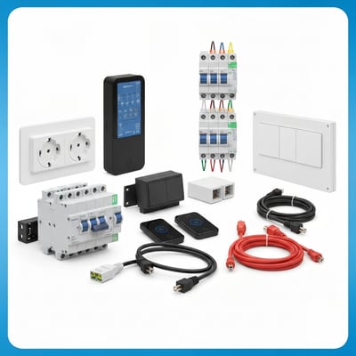 Model electrical meters — outdoor IP65 waterproof version