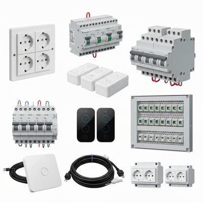 Series zigbee switches — integrated USB-C 20W and Type-A 2.4A ports