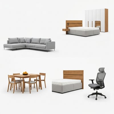 Set kitchen cabinets — OEM for hotel / apartment / showroom projects